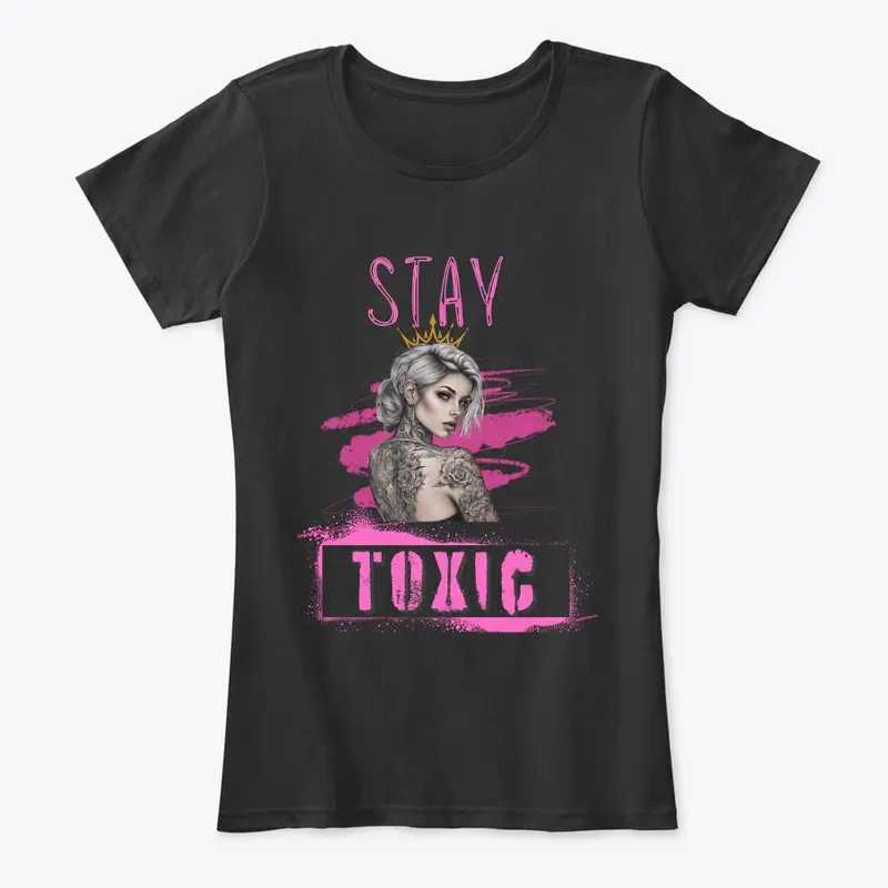 stay toxic pink