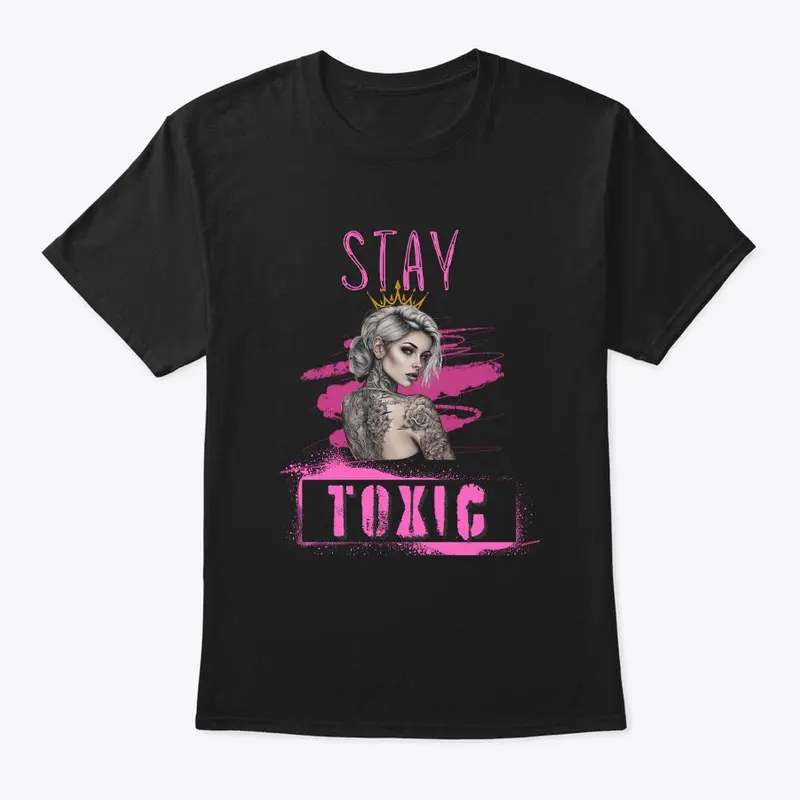 stay toxic pink