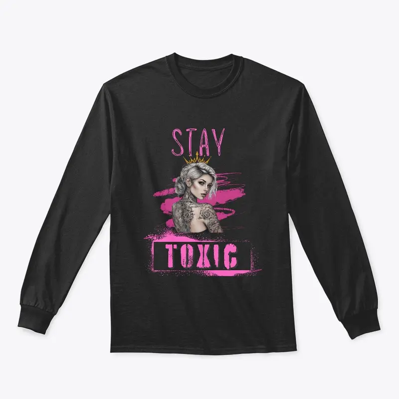 stay toxic pink