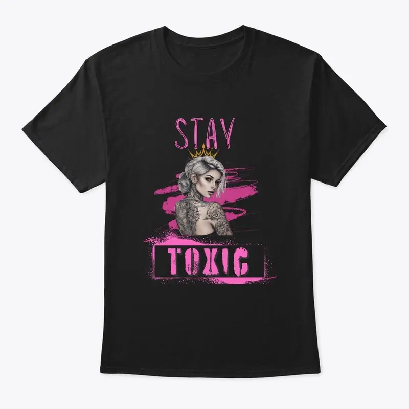 stay toxic pink