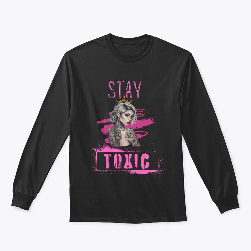 stay toxic pink